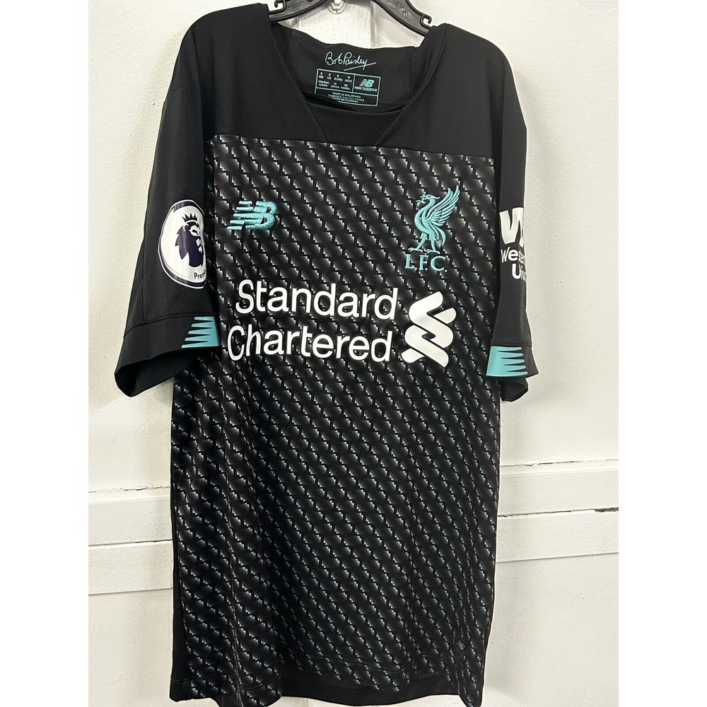 Liverpool Soccer Third Jersey - #4‎ Virgil  - New Balance 2019/20 - Men's Small